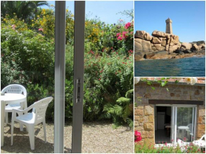 Maison avec WIFI, à 100m de la plage à Ploumanac'h en PERROS-GUIREC - Réf 345